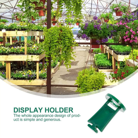 Aluminum Greenhouse Fixing Clips Pack For Quick Plant Hanger And Netting Securing In Garden Greenhouses No Fuss Insertion And Tightening Of Netting And Shading Durable Plastic Fittings For DIY Greenhouse Setup