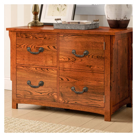 Wooden dresser with 4 Pack Antique Bail Drop Drawer Pulls 158mm Overall Length With 128mm Hole Center Spacing Vintage Bronze Handles