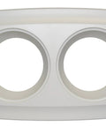 Replacement Bathroom Fan Grille Cover White 17 Inch By 10 Inch By 1 Inch With V Spring Fits 9422 9427 9422P 9427P