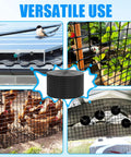 Heavy Duty Solar Panel Bird Guard Mesh Six Inches By 100 Feet showcasing versatile uses for rooftop and garden protection.