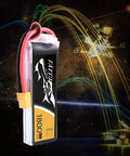 11.1V 1800mAh 3S 45C LiPo Battery Pack With XT60 Plug for FPV Drones and RC Helis, high discharge, colorful background