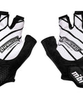 Pro Grade MIBR PC Gaming Gloves With Precision Fit and Fast Grip, machine washable half finger design, size M, silicone palm