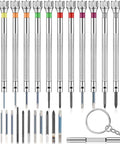 Micro Precision Jewelers Screwdriver Set With 13 Replacement Blades 0.6 To 2.0 mm Mini Tools for watch, jewelry, eyeglasses repair.