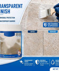 Knock Out Pesky Roof Drips With This Clear Multi Surface Waterproof Sealant For Exterior Walls Interior Tiles And Joints Fast Home Fix That Stops Water Cold In Seconds, showing application brush on tile.