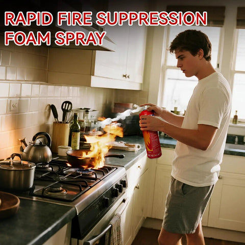 Grab And Go Fire Extinguisher With Heavy Duty Mount Brackets Hella Compact For Home Kitchen Car Trunk Or Boat Storage Solid Backup For Backyard Bbqs And Emergency Safety No Worries Multi Purpose Protection Kit
