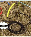 Parrot Bird Harness Leash For Outdoor Training Adjustable Flying Harness With Durable Nylon Anti Chew Front Chain on grass