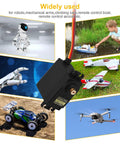 Six Pack Dope MG995 55G Metal Geared Servo Motors Kit For RC Cars Robots And Helicopters 180 Degree Range High Speed