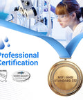 NSF ANSI 42 and 372 certification with scientist in lab for Gravity Water Filter Replacement for Berkey BB9-2 Compatible Systems