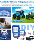 12V 6Ah Lithium Battery With Charger For DIY Projects And Kids Ride On Cars RC Cars Robots Solar Panels And LED Lighting