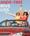 Group enjoying drive with Boat Bluetooth Marine Stereo Receiver With Wireless Music Streaming And Hands Free Calling Din.