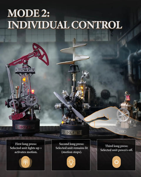 Electric Connector Mechanical 3D Puzzle Accessory And DIY Power Hub For MechMix Series Build Kit Add On central control mode display