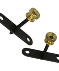 Two Bell Clock Stabilizers Brass Wall Clock Vienna Stabilizer Parts for Replacement and Repair includes 9.5mm screw head