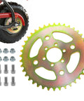 40 Tooth 420 Chain Mini Bike Sprocket Fits Coleman CT100U CC100X Baja Doodle Bug DB30 Mega Moto MMB105 37mm Bore 6 Hole