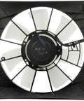 Direct Fit AC Condenser Fan Assembly For Car Cooling Setup Oem Match Drop In Ready With Killer Airflow Blades and harness view from above