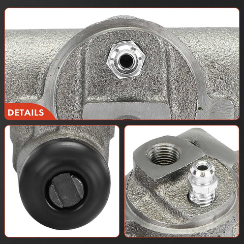 Close-up details of Rear Drum Brake Wheel Cylinder Kit For Chevrolet Silverado 1500 And GMC Sierra 1500 2009 2010 2011 2012 2013 Two Piece Set