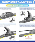 Easy installation guide for Premium Front Windshield Wiper Blades 26 Inch And 16 Inch for Toyota vehicles.