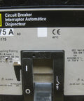 KCP34175 Three Pole 175 Amp Circuit Breaker 480 Volt Molded Case Industrial Electrical Switch with rating details.