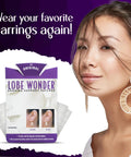 Clear Latex Free Ear Lobe Support Patch For Pierced Ears That Instantly Lifts And Protects Prevents Torn Or Stretched Lobes Nearly Invisible Earring Back Alternative For All Styles And Sizes 60 Patches