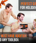 Family gifting Magnetic Tool Belt Holder Clip On Magnet Holster With 20 Pound Capacity box, perfect for holidays.