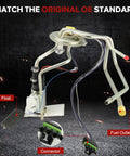 Electric Fuel Pump Module Sending Unit Replacement For Buick Century And Oldsmobile Cutlass Ciera 1993 1994 with connectors and float