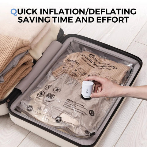 Using Ultra Mini Portable Air Pump For Inflatables, Rechargeable Electric Pump For Camping Gear, Pool Floats And Air Mattress