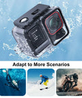 Beefy Underwater Case For Ace Pro 2 Action Camera 45m Waterproof Housing with Adapter and Fastening Screw