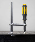 Insert Hook Clamp For 3/16 Inch Thick Tables With 5/8 Inch Or 16mm Holes, Quick Light Duty Clamping Tool, side view