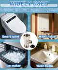 All In One 3 Way Bidet T Adapter With Washer, Universal Metal Tee Connector For Shower, Toilet, And Bidet Attachment, Leak Proof Valve Fitting, No Fuss Setup Replacement Parts And Accessories, brass tee adapter with washer for toilet, water heater, sink