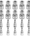 One Quarter Inch NPT A Style Coupler And Plug Kit With Ten S775 Female Couplers Five 777 Male Plugs And Five 778 Female Plugs