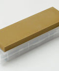 Goken Pro Finishing Whetstone 2000 Sharpening Stone For Kitchen Knives And Scissors on storage case