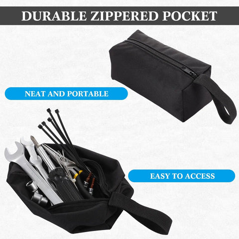 Motocross Tool Kit For Japanese Motorcycles 25 Piece Set with zippered pouch and tools, including wrenches and pliers, shown open.