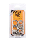 Fifteen Percent Silver Brazing Ring For Three Quarter Inch Copper Tubes Leakproof Joint Solder Ring Easy Fit Durable Copper Pipe Brazing Solution Pack Of Twenty Five, 15% silver rings in blister pack