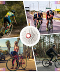 8 Speed Bike Cassette Set For Mountain And Road Bikes With 11-32T 11-36T 11-40T 11-42T Options, cyclists in various terrains