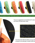7 Inch Buffing And Polishing Pad Kit With Five Waffle Foam Pads, One Wool Pad And M14 Threaded Backing Plate For Polisher Grip