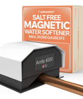 Magnetic Salt Free Whole House Water Softener System Descaler Tech No Salt Needed Easy Install Compact Home Water Conditioner Unit