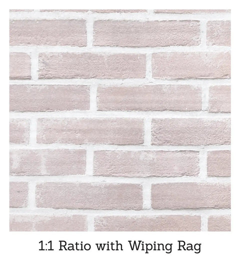 Brick Transformations Kit Whitewashed For Fireplaces And Brick Walls Inside The Home Easy Prep All In One Kit finish on bricks