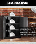 36 Inch Locking Metal Storage File Cabinet With Doors And Shelves For Office Home Gym School Kitchen Black The Workhorse For Secure Lockable Storage Of Documents And Supplies Durable Heavy Duty Steel Build shown with weight capacity