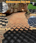 Hardcore Gravel Stabilizer Grid For Patios, Driveways And Slopes, Permeable Honeycomb Panels showing multiple use cases
