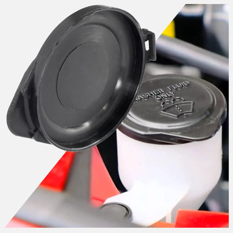 Windshield Washer Fluid Reservoir Cap Fits Toyota Camry Corolla RAV4 Highlander Sienna Avalon Tundra Prius 2002 Through 2022 Replacement Black Cap