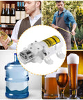 Hardworking Home Electric Wine Transfer Pump With Adjustable Speed Food Grade Silicone Hose Smooth As Butter For Beer And Beverages No Sweat Setup Self Priming Filter Kit in action with drinks