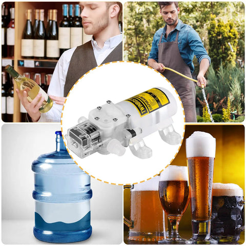 Hardworking Home Electric Wine Transfer Pump With Adjustable Speed Food Grade Silicone Hose Smooth As Butter For Beer And Beverages No Sweat Setup Self Priming Filter Kit in action with drinks
