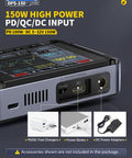 Beefy 30V 5A DC Power Supply With 150W Output And 4 Digit IPS Display Ultra Low Ripple Under 20mV CC And CV Modes PC QC And DC Input