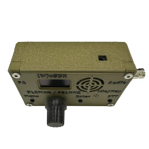 5 Band USDX QRP Transceiver Assembled With Army Green 3D Printed Case Multimode Rig Bootloaded Mainboard Ready To Use