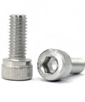 Top Shelf M6 X 14mm Socket Head Cap Screws Stainless Steel 18-8 304 Allen Drive, full thread fasteners with hex drive.