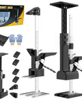 Get Your Kicks On With This Badass Cabinet Jack Duo Lifting Up To 330 Lbs Adjustable From 0 To 23.4 Inches showing two adjustable cabinet jacks.