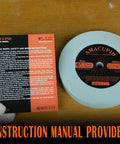 Heavy Hitters 400 Grit Green Silicon Carbide Bench Grinder Wheels For Precision Metalworking with instruction manual.