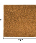 Copper Reflective Fire Glass 10 Lbs For Propane Fire Pit One Half Inch Sparkly Fireplace Glass Rocks 12x12 inch sample