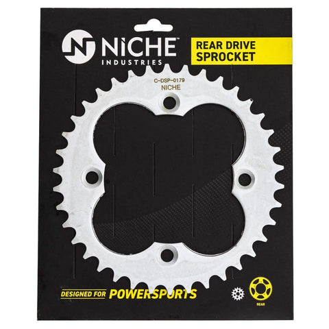 Honda Sportrax Drive Sprocket Chain Combo Front 15 Tooth Rear 38 Tooth 520V X Ring 94 Links Fits TRX400EX 1999 2004