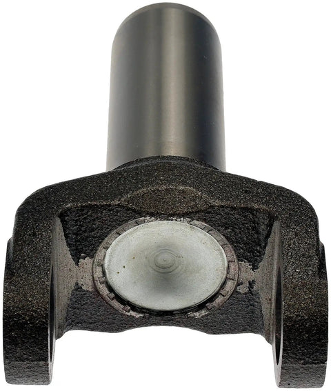 Close-up of Rear Driveshaft Slip Yoke For 1976 To 2001 GM Trucks built like a tank, heavy-duty metal construction.