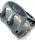 Deluxe 3 Hole Punch With Chip Drawer Heavy Duty Paper Punch Delivers Clean 45 Sheet Capacity Ergonomic Padded Handle